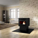 Drolet Drolet Eco-55 Pellet Stove (w/ 4" Basement Venting Kit) DP00070KVB Fireplace Finished - Wood