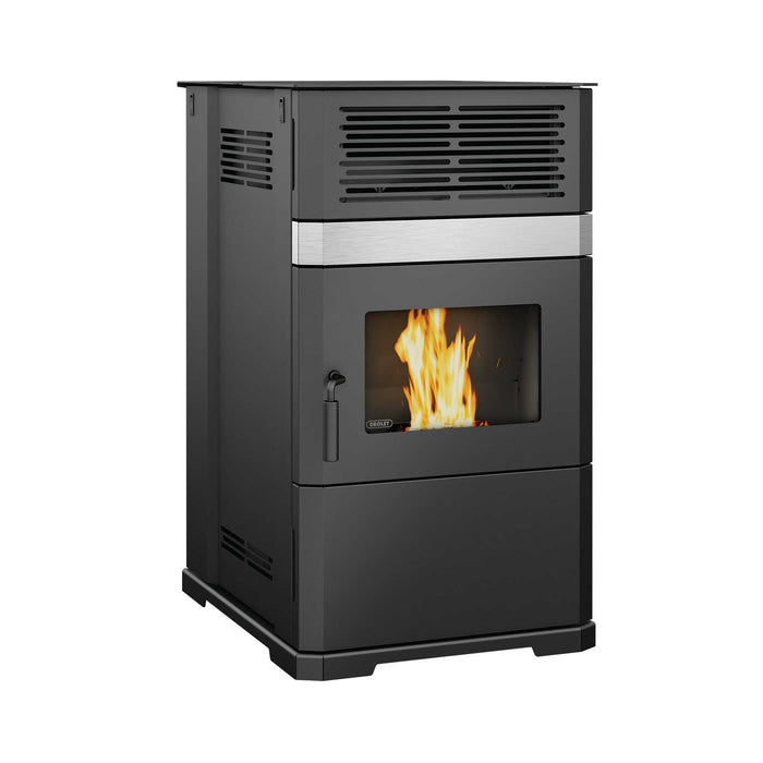 Drolet Drolet Eco-65R Pellet Stove DP00061 Fireplace Finished - Wood