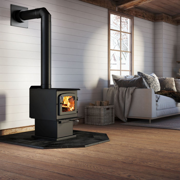 Drolet Drolet Escape 1200 Wood Stove DB03182-MFP Fireplace Finished - Wood