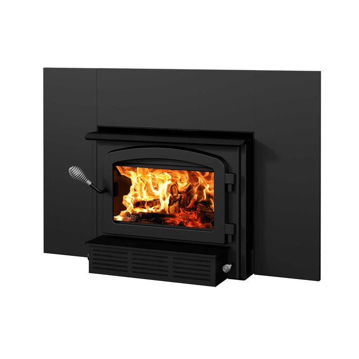 Drolet Drolet Escape 1500-I Wood Insert Trio Fireplace Finished - Wood