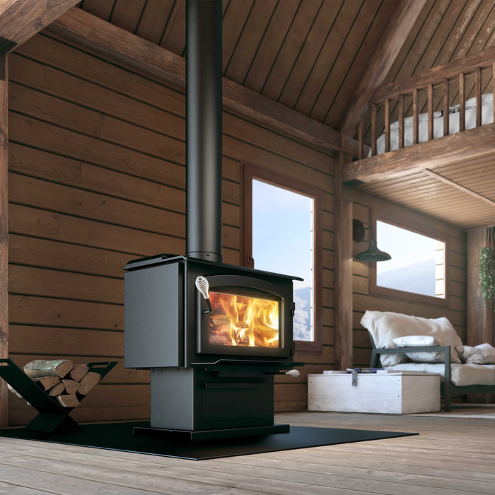 Drolet Drolet Escape 1500 Wood Stove DB03135 Fireplace Finished - Wood