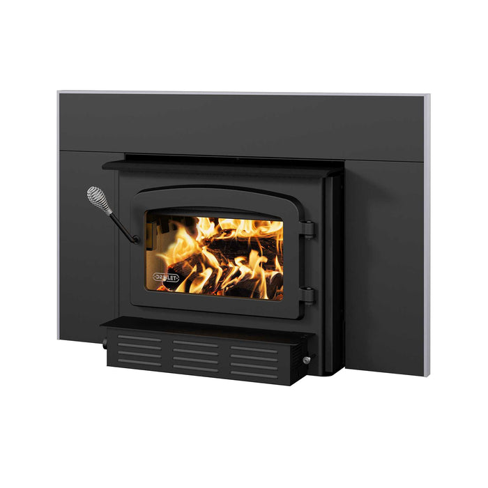 Drolet Drolet Escape 1800-I Wood Insert Trio Fireplace Finished - Wood