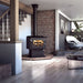Drolet Drolet Escape 1800 Wood Stove (Pedestal Model) Fireplace Finished - Wood
