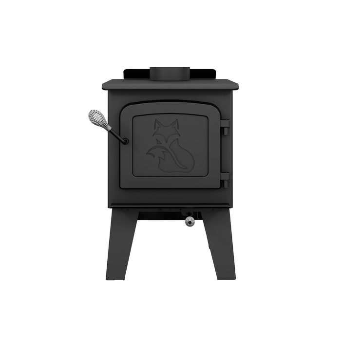 Drolet Drolet Fox Wood Stove DB03186-MFP Fireplace Finished - Wood