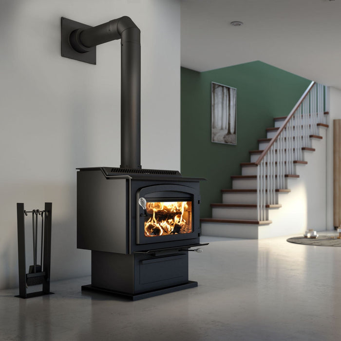 Drolet Drolet HT-3000 Wood Stove DB07300-MFP Fireplace Finished - Wood