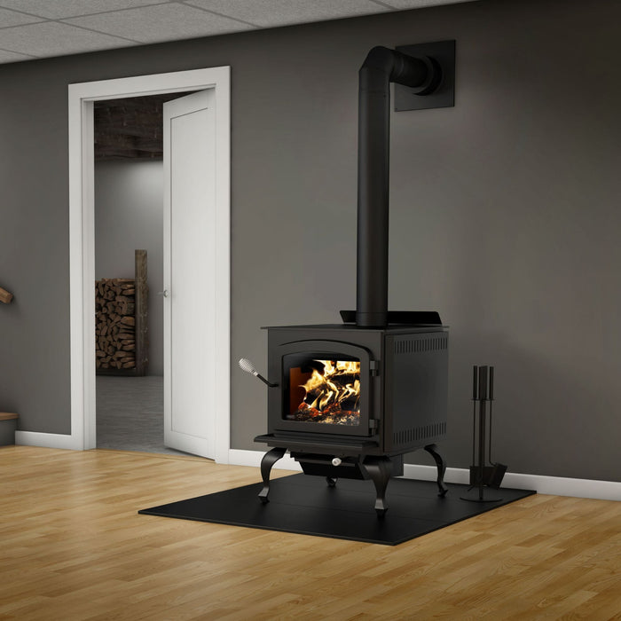 Drolet Drolet Legend III Wood Stove w/ Blower DB03073-MFP Fireplace Finished - Wood