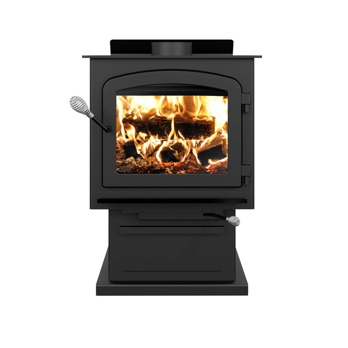 Drolet Drolet Myriad III Wood Stove w/ Blower DB03052 Fireplace Finished - Wood