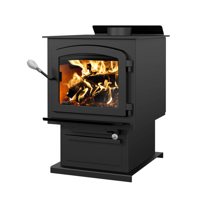 Drolet Drolet Myriad III Wood Stove w/ Blower DB03052-MFP Fireplace Finished - Wood