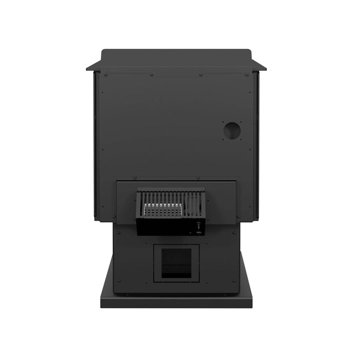 Drolet Drolet Myriad III Wood Stove w/ Blower DB03052-MFP Fireplace Finished - Wood