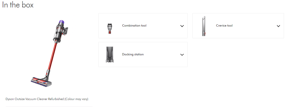 Dyson Dyson Outsize Cordless Vacuum (Refurbished) 347776-02 Vacuum Finished