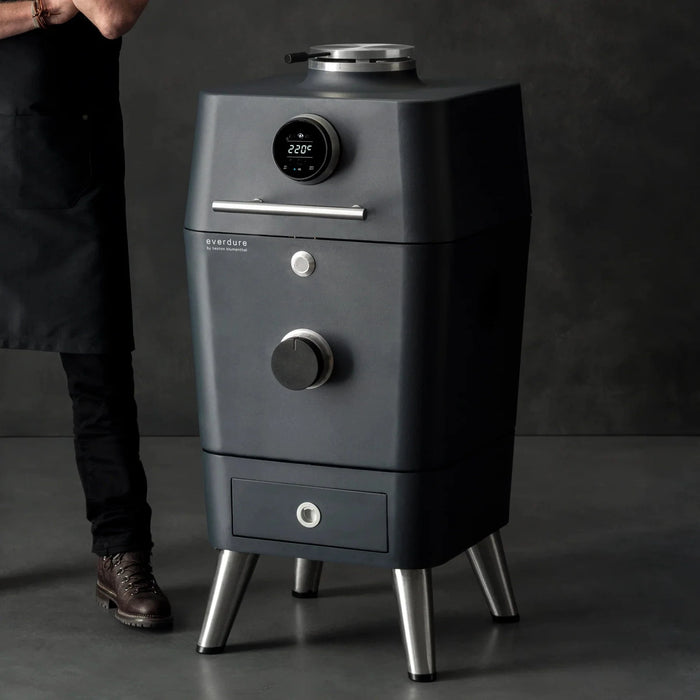 Everdure Everdure 4K Kamado Grill Barbecue Finished - Charcoal