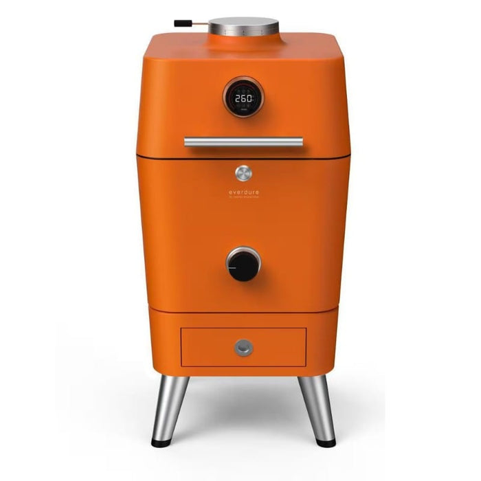 Everdure Everdure 4K Kamado Grill Orange HBCE4KOUS Barbecue Finished - Charcoal