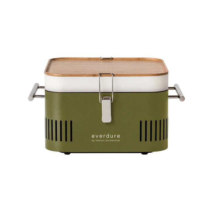 Everdure Everdure CUBE Portable Charcoal Grill Khaki HBCUBEKUS Barbecue Finished - Charcoal