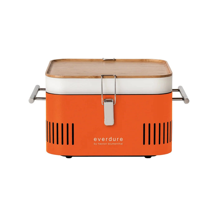Everdure Everdure CUBE Portable Charcoal Grill Orange HBCUBEOUS Barbecue Finished - Charcoal