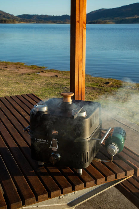 Everdure Everdure CUBE PROFLAME 360 Portable Gas Grill HBECUBEG3B Barbecue Finished - Gas