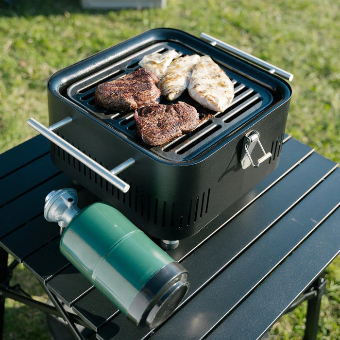 Everdure Everdure CUBE PROFLAME 360 Portable Gas Grill HBECUBEG3B Barbecue Finished - Gas