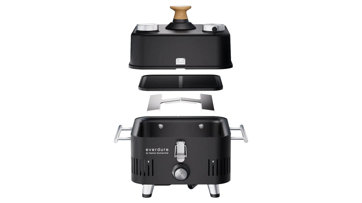 Everdure Everdure CUBE PROFLAME 360 Portable Gas Grill HBECUBEG3B Barbecue Finished - Gas