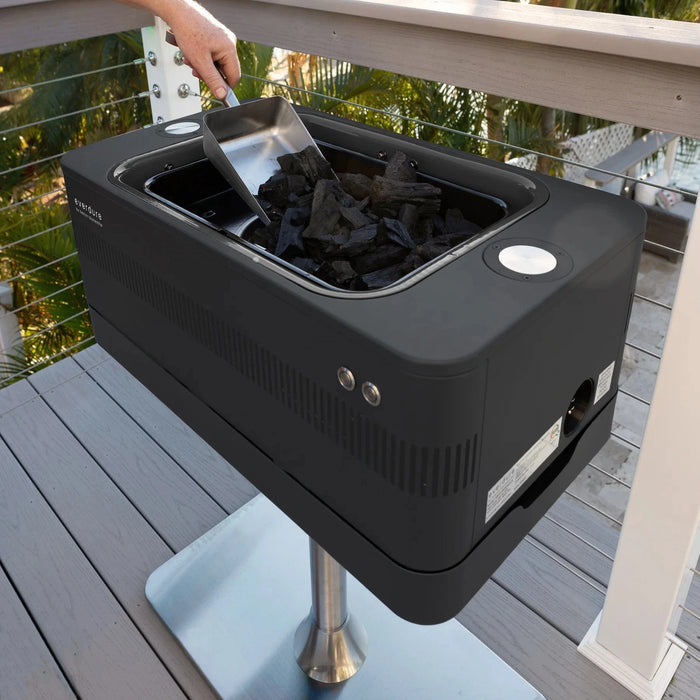 Everdure Everdure FUSION Charcoal Grill HBCE1BBSUS Barbecue Finished - Charcoal