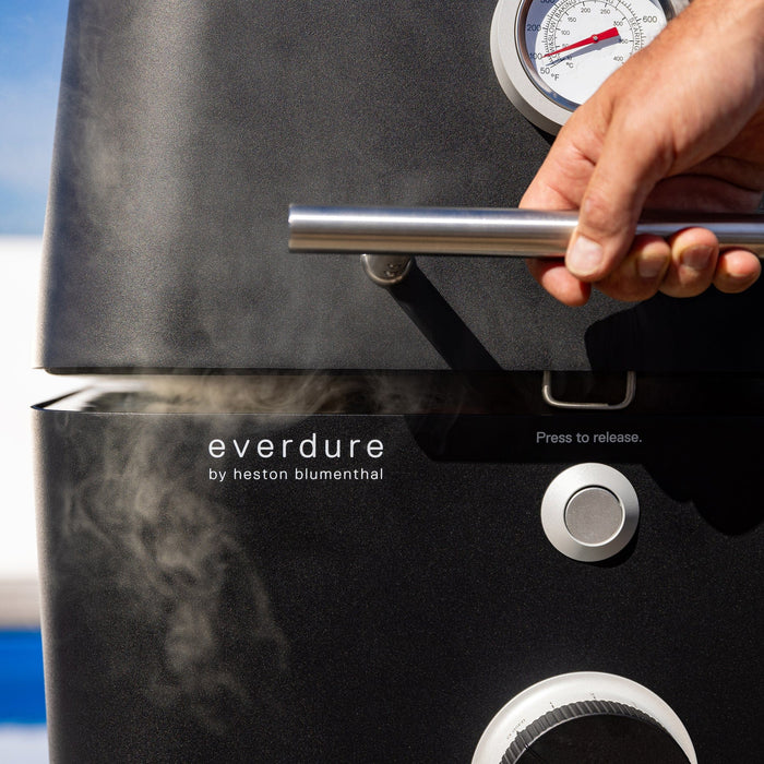 Everdure Everdure K1 Charcoal Kamado Grill HBEKAMK1B Barbecue Finished - Charcoal