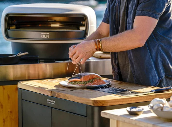 Everdure Everdure KILN R Series 2-Burner Gas Pizza Oven (Stone) Barbecue Finished - Gas