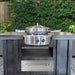 Evo Grills EVO Grills Affinity 25G Built-in Gas Flattop Griddle (Seasoned Cooksurface) Barbecue Finished - Gas
