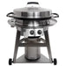 Evo Grills EVO Grills Professional Wheeled Cart Flattop Griddle (Ceramic Clad Coating) Barbecue Finished - Gas