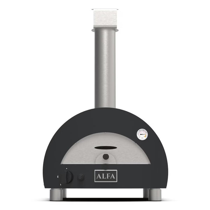 Alfa Forni Alfa Moderno Portable Pizza Oven Grey FXMD-PTPB-GGRA-U Barbecue Finished - Gas 812555037567