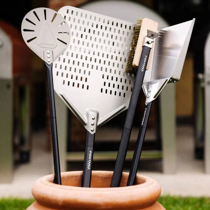Fontana Forni Fontana Forni Adjustable Length Pizza Tool Kit (4pc) - ADJ-KIT ADJ-KIT Barbecue Accessories