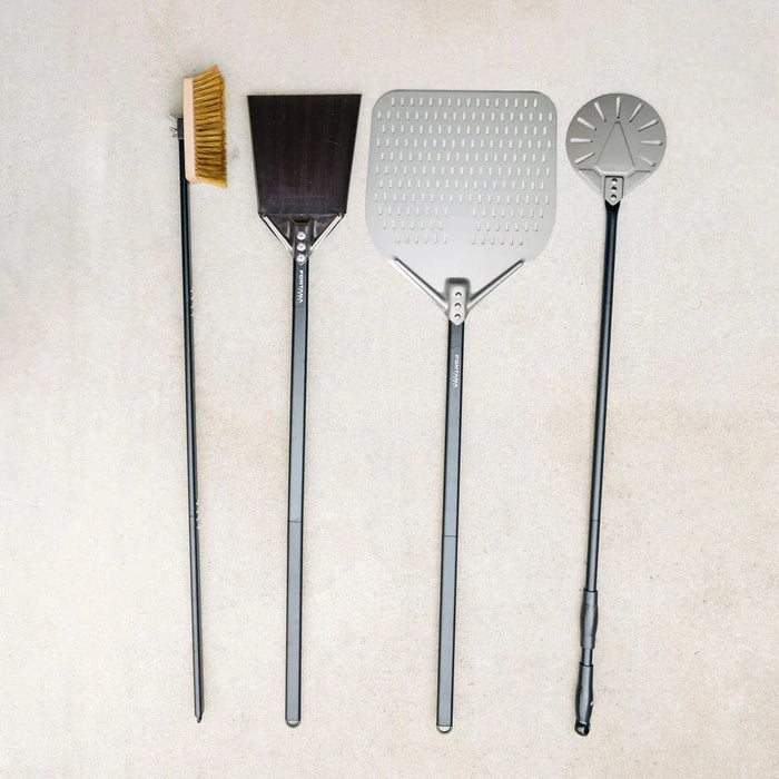 Fontana Forni Fontana Forni Adjustable Length Pizza Tool Kit (4pc) - ADJ-KIT ADJ-KIT Barbecue Accessories