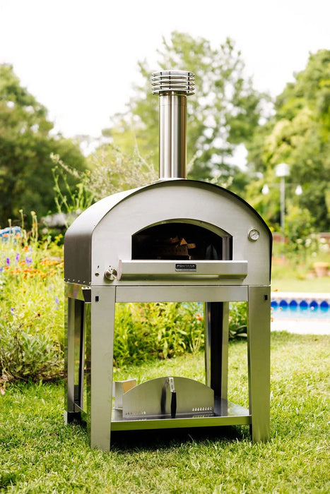 Fontana Forni Fontana Forni Firenze Hybrid Gas & Wood Pizza Oven Barbecue Finished - Gas