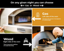 Fontana Forni Fontana Forni Firenze Hybrid Gas & Wood Pizza Oven Barbecue Finished - Gas