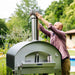 Fontana Forni Fontana Forni Firenze Hybrid Gas & Wood Pizza Oven Barbecue Finished - Gas