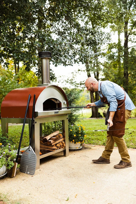 Fontana Forni Fontana Forni Mangiafuoco Wood-Fired Pizza Oven Barbecue Finished - Charcoal