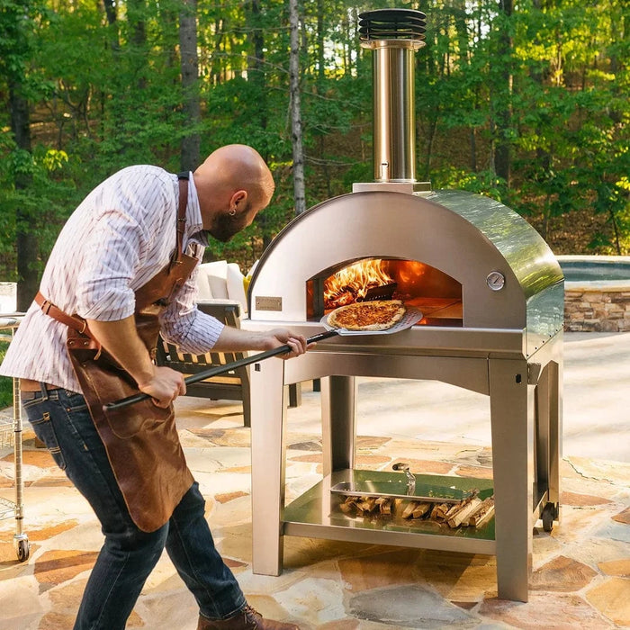 Fontana Forni Fontana Forni Mangiafuoco Wood-Fired Pizza Oven Barbecue Finished - Charcoal