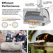 Fontana Forni Fontana Forni Margherita Wood-Fired Pizza Oven Barbecue Finished - Charcoal