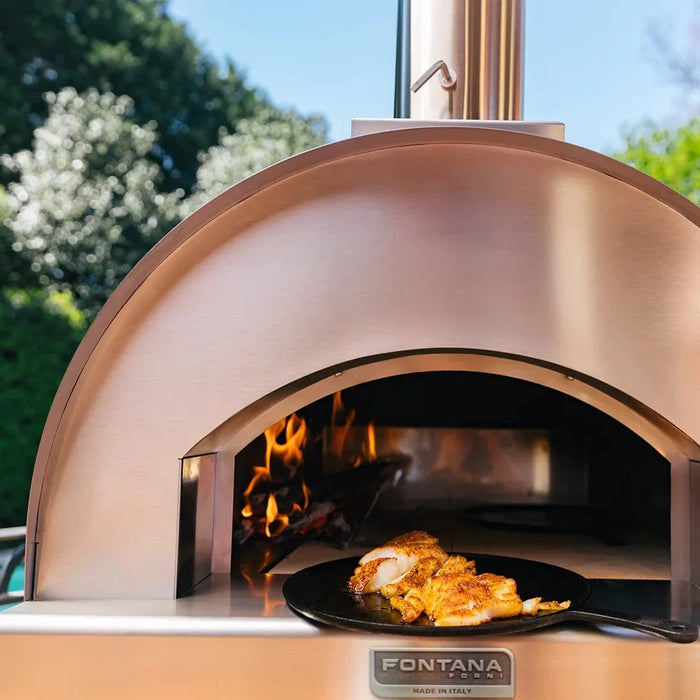 Fontana Forni Fontana Forni Margherita Wood-Fired Pizza Oven Barbecue Finished - Charcoal