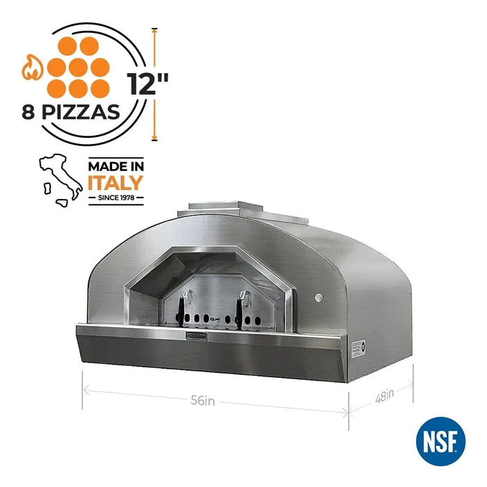 Fontana Forni Fontana Forni Prometeo Commercial Wood-Fired Pizza Oven FFPRO-A Barbecue Accessories 840495111498