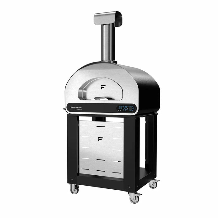 Fontana Forni Fontana Forni Volta 70 Hybrid Smart Oven FFVOLTA70-B Barbecue Finished - Pizza 840495100782