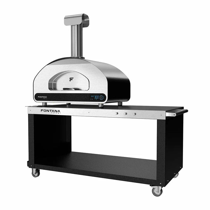 Fontana Forni Fontana Forni Volta 90 Hybrid Smart Oven FFVOLTA90-B Barbecue Finished - Pizza 840495100799