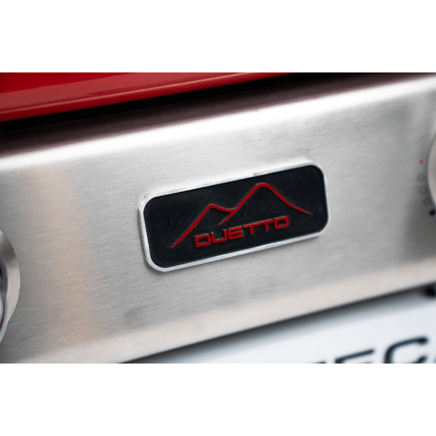Fornoteca Fornoteca Duetto Outdoor Pizza Oven (Red) 6850RED Barbecue Finished - Gas