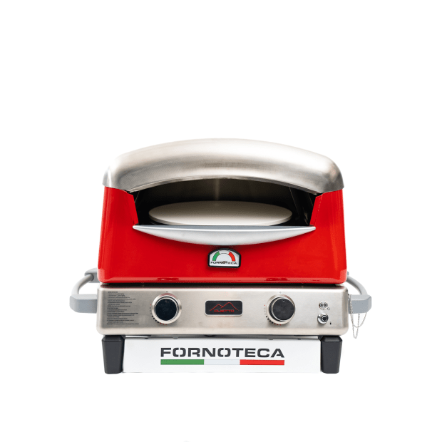 Fornoteca Fornoteca Duetto Outdoor Pizza Oven (Red) 6850RED Barbecue Finished - Gas