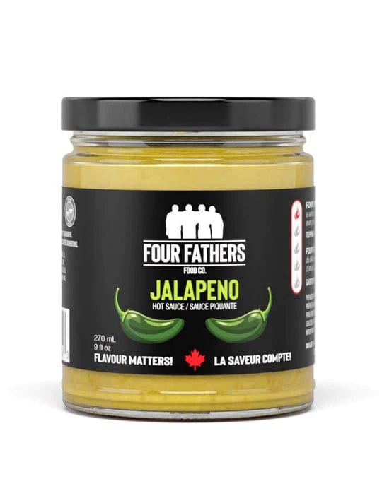 Four Fathers Four Fathers Jalapeno Hot Sauce (270 mL) FOURFATHERS-JALAPENO Barbecue Accessories