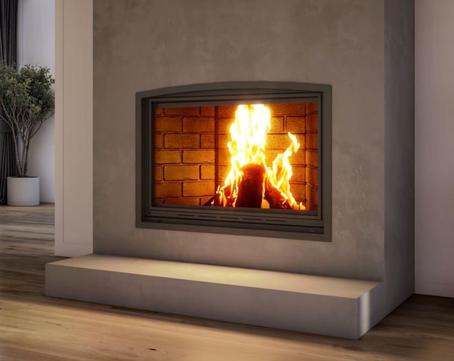 Valcourt Frontenac Wood Fireplace