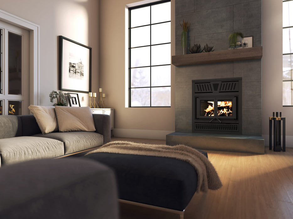 Valcourt Dallaire II Wood Fireplace