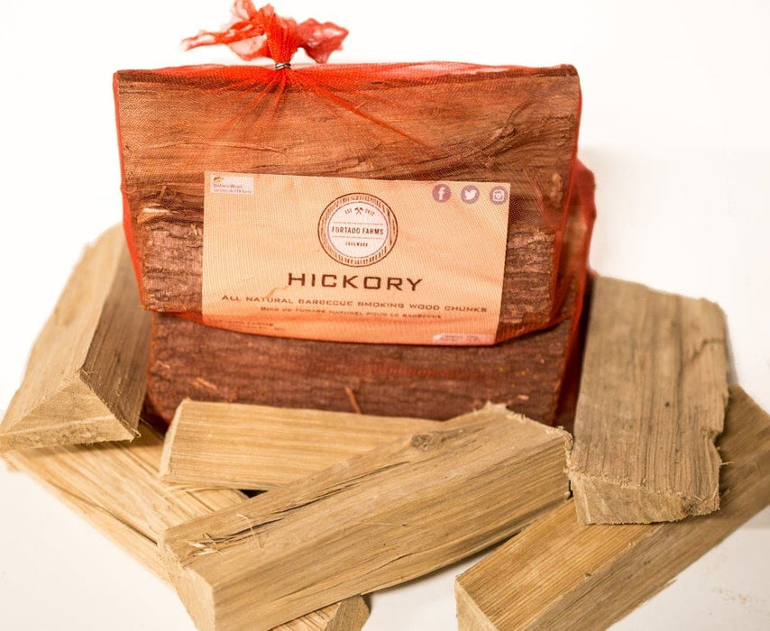 Furtado Farms Furtado Farms Wood Logs (Hickory - 1.5 cuft) FURTADO-HICKORYLOG Barbecue Accessories - Charcoal