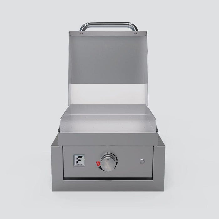 Fusion Fusion GEE40 Single Burner Electric Griddle GEE40 Barbecue Finished - Gas