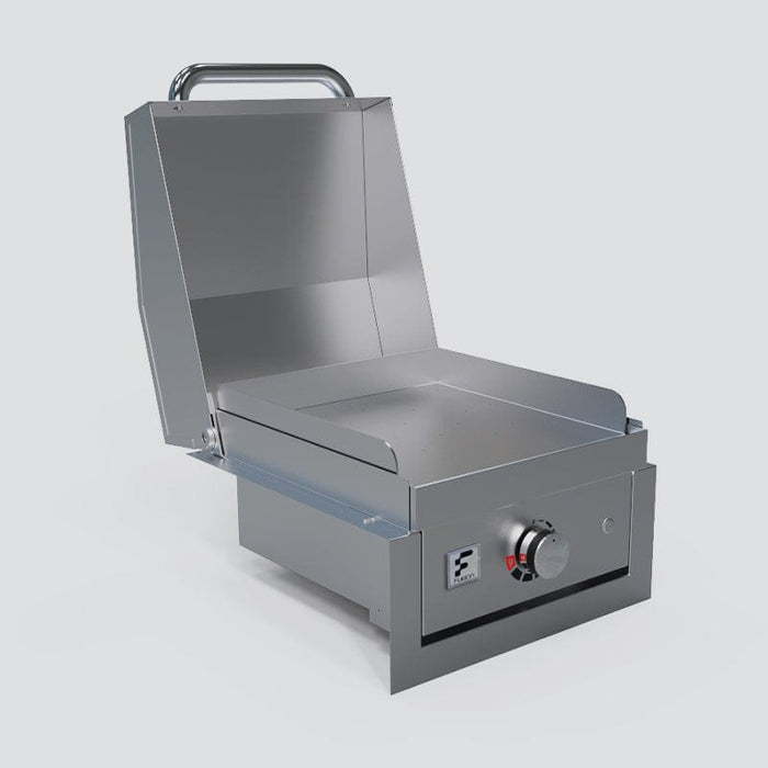 Fusion Fusion GEE40 Single Burner Electric Griddle GEE40 Barbecue Finished - Gas