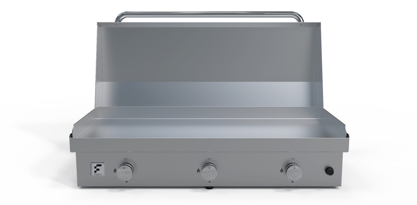 Fusion Fusion GFE105 3-Burner Gas Griddle GFE105 Barbecue Finished - Gas