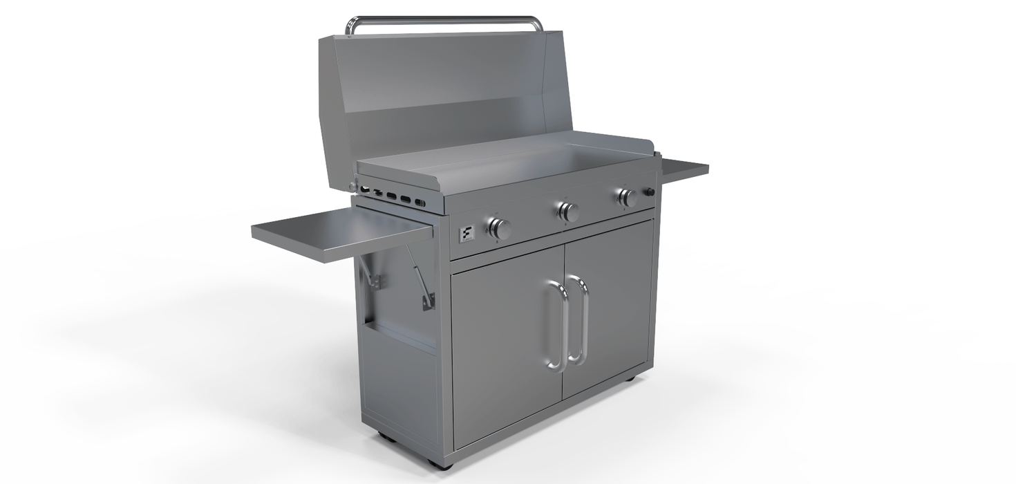 Fusion Fusion GFE105 3-Burner Gas Griddle GFE105 Barbecue Finished - Gas
