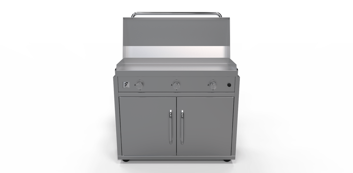 Fusion Fusion GFE105 3-Burner Gas Griddle GFE105 Barbecue Finished - Gas